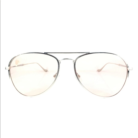 BRAND NEW  MATSUDA Sunglasses M3071 Brushed Silver - Picture 2 of 3